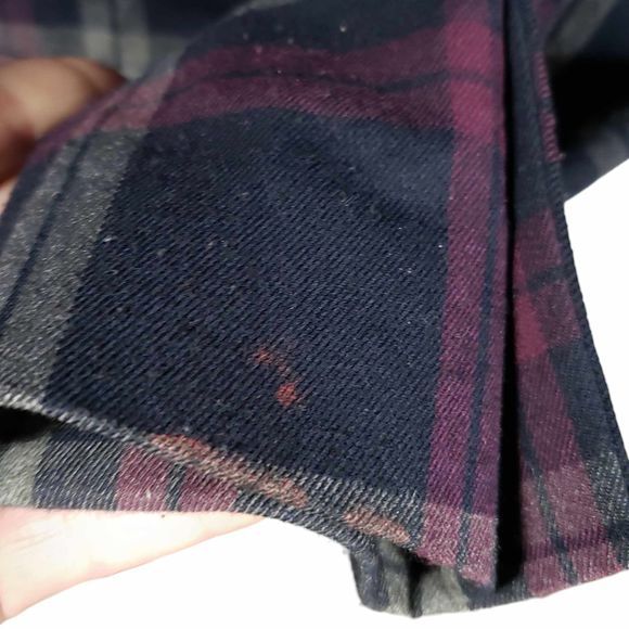 Express Plaid Blazer - Navy and Purple - Picture 7 of 10